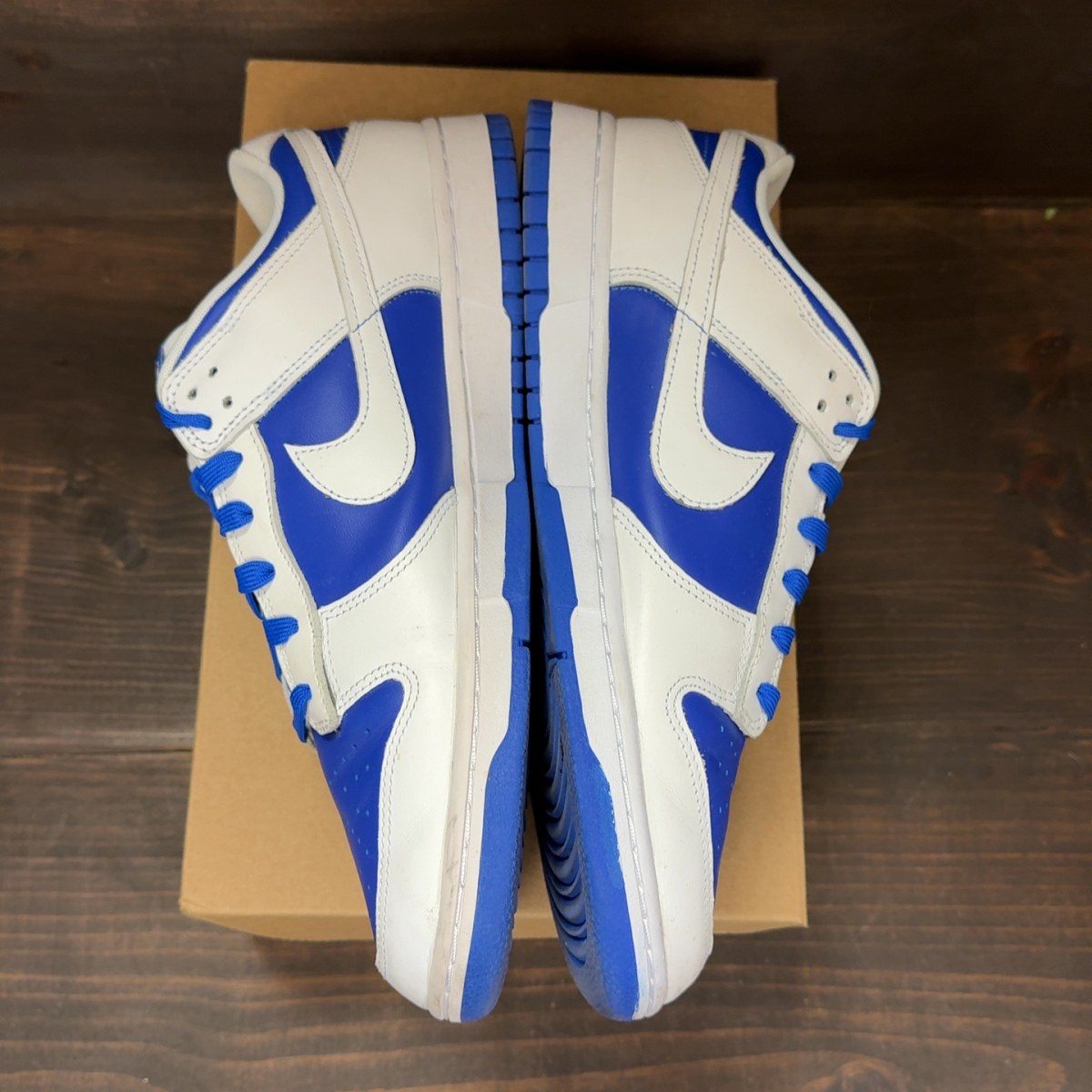 Nike Dunk Low Racer Blue White Size 13 (Pre-Owned) - Image 4