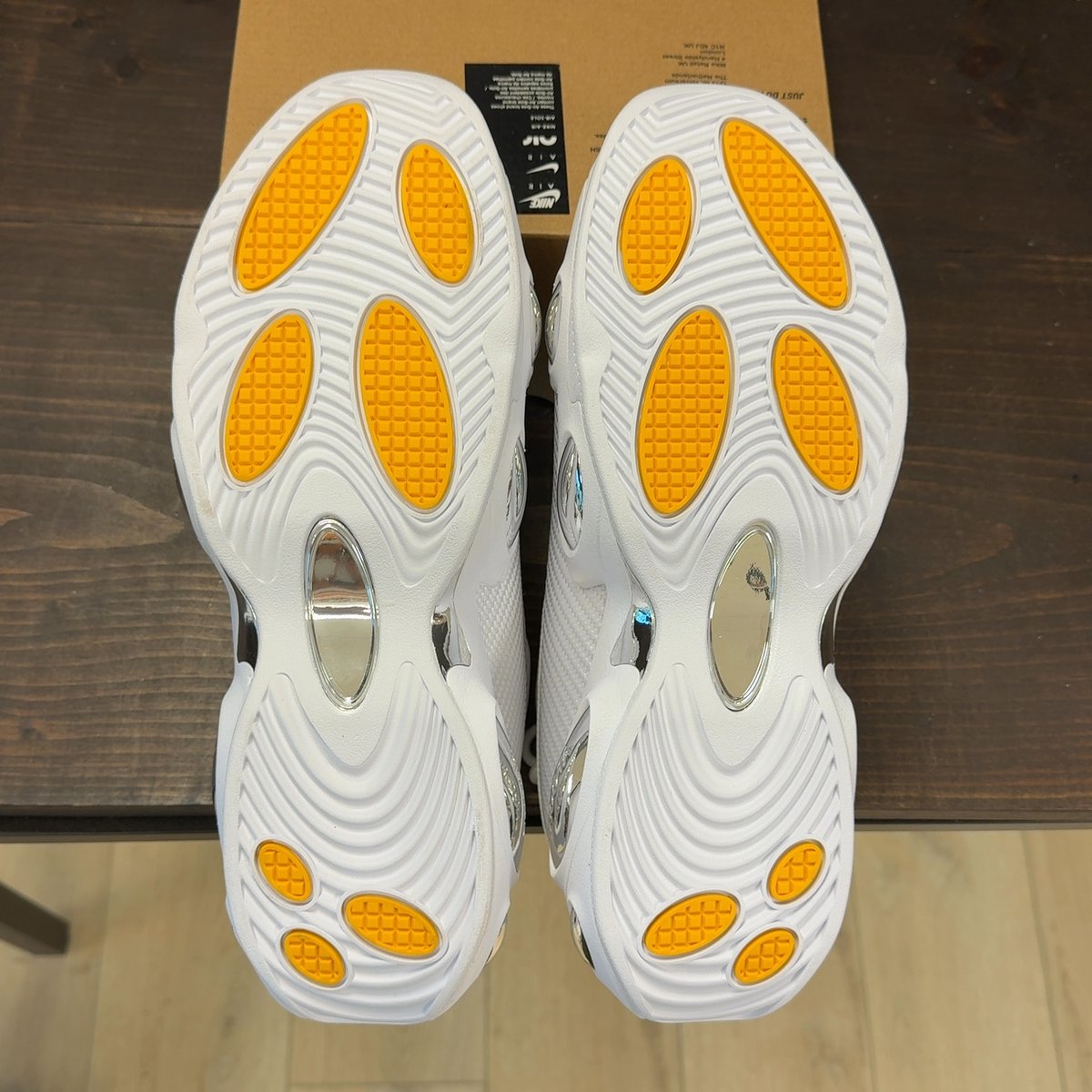 Nike NOCTA Glide Drake White Chrome Size 13 - aux