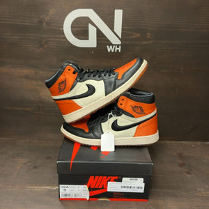 Jordan 1 Retro High OG Satin Shattered Backboard (Women's) Size 9W (Pre-Owned) - front
