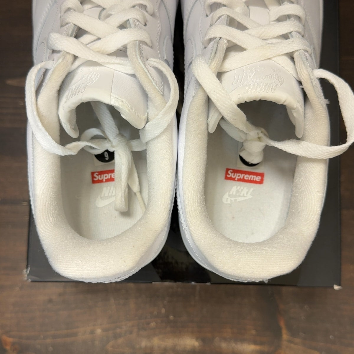 Nike Air Force 1 Low Supreme White - Image 6