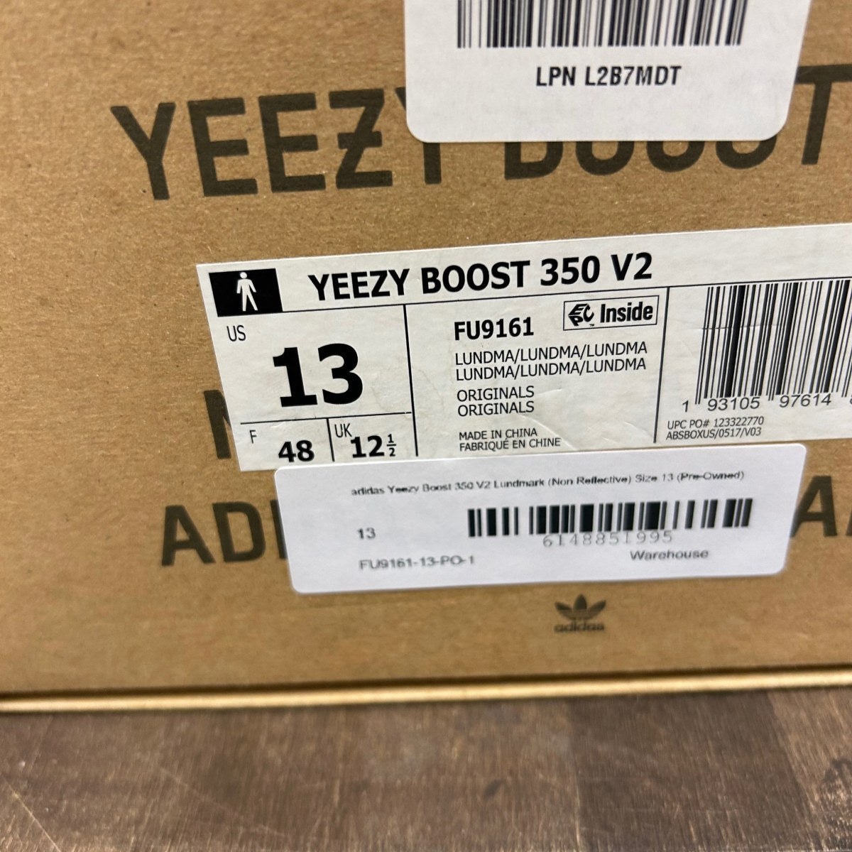 adidas Yeezy Boost 350 V2 Lundmark (Non Reflective) - Image 6