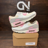 Nike Air Max 90 Athletic Department White Pink (Women's) Size 8W (Pre-Owned) - Image 1