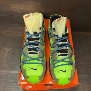 Nike Zoom Terra Kiger 5 OFF-WHITE Electric Green (Women's) Size 12W (Pre-Owned) - tag