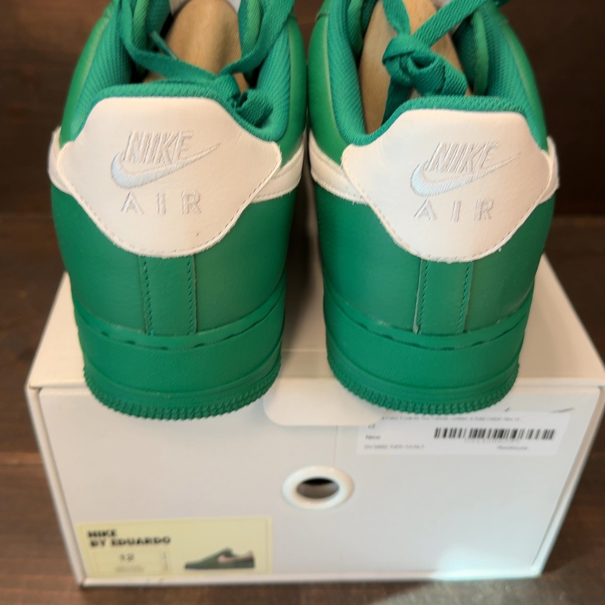 Nike Air Force 1 Low By You 'Canvas, Leather, & Satin Option' Size 12 - aux