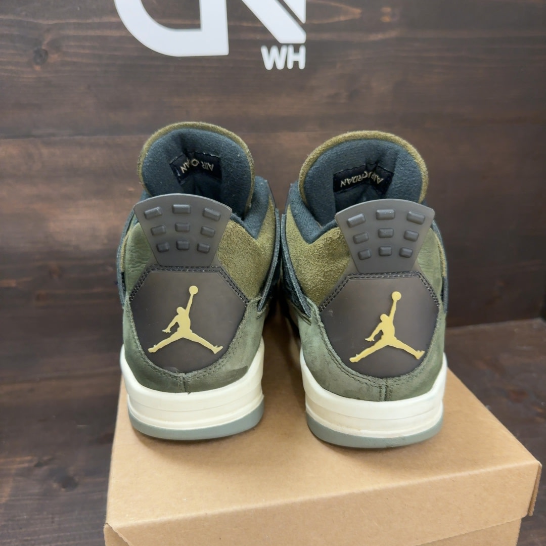 Jordan 4 Retro SE Craft Medium Olive Size 9 (Pre-Owned) - Image 4