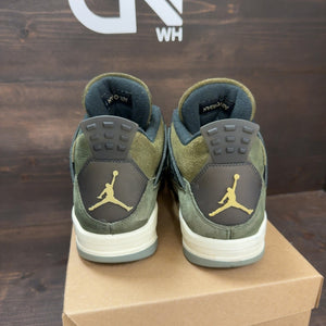 Jordan 4 Retro SE Craft Medium Olive Size 9 (Pre-Owned) - Image 4