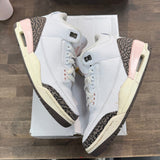 Jordan 3 Retro Neapolitan Dark Mocha (Women's) Size 6.5W (Pre-Owned) - Image 1