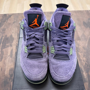 Jordan 4 Retro Canyon Purple (Women's) Size 8.5W (Pre-Owned) - Image 2