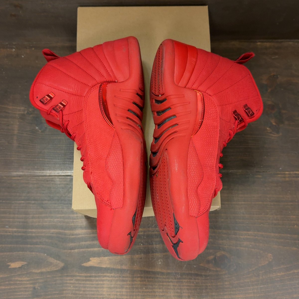 Jordan 12 Retro Gym Red (2018) Size 12 (Pre-Owned) - aux