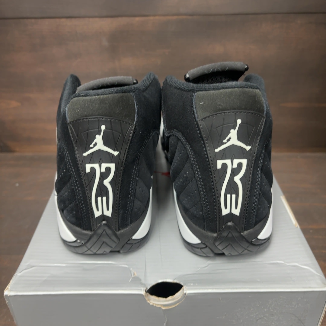 Jordan 14 Retro Black White - Image 5