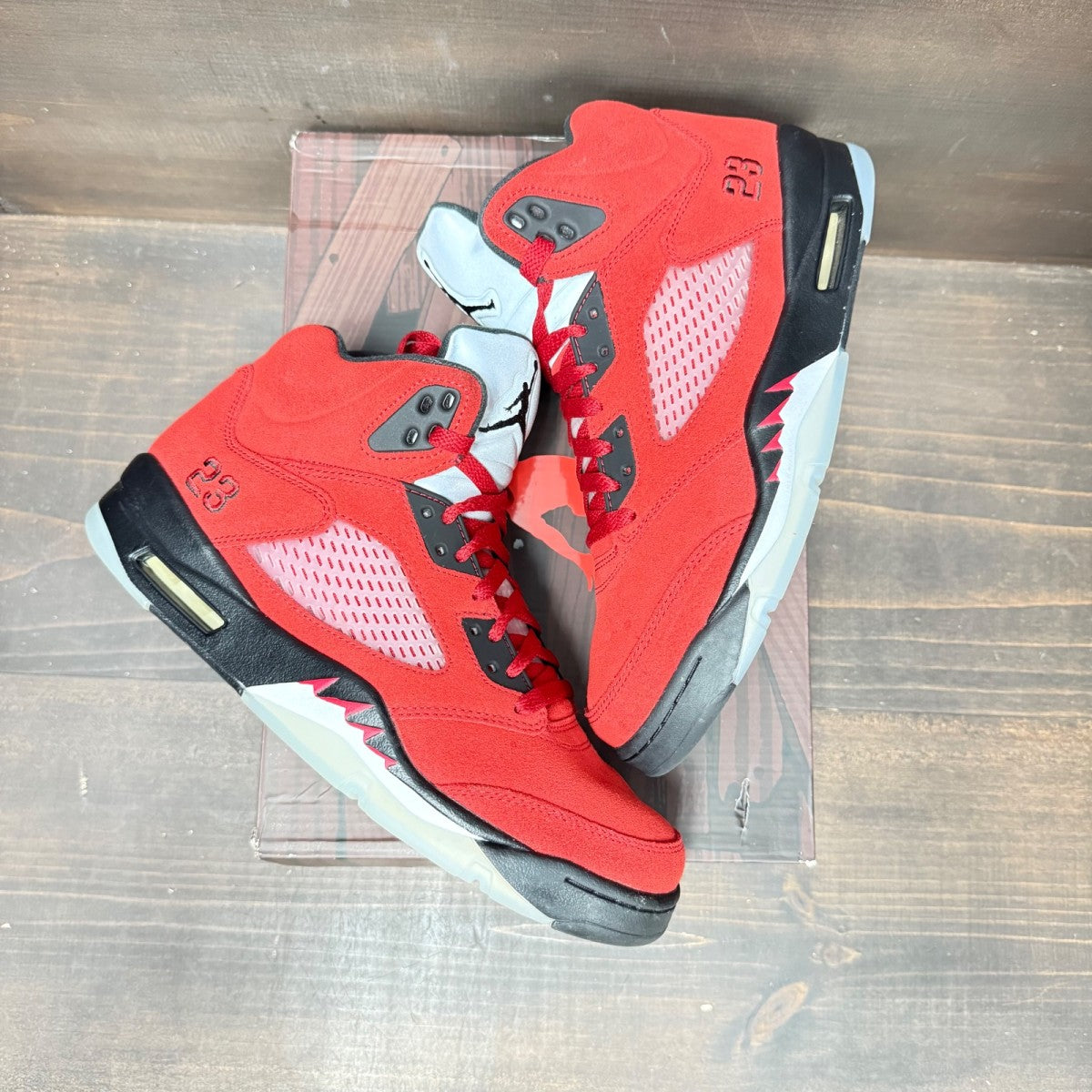 Jordan 5 Retro Raging Bull Red (2021) - Image 4