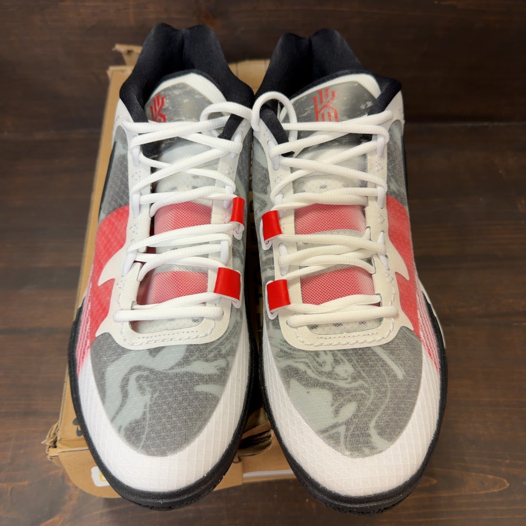Nike Kyrie 8 White University Red - Image 3