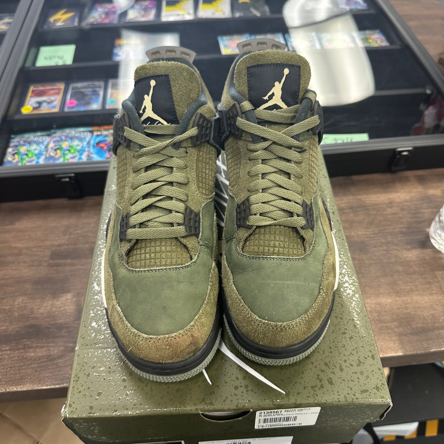 Craft Olive Jordan 4 Retro SE (USED)