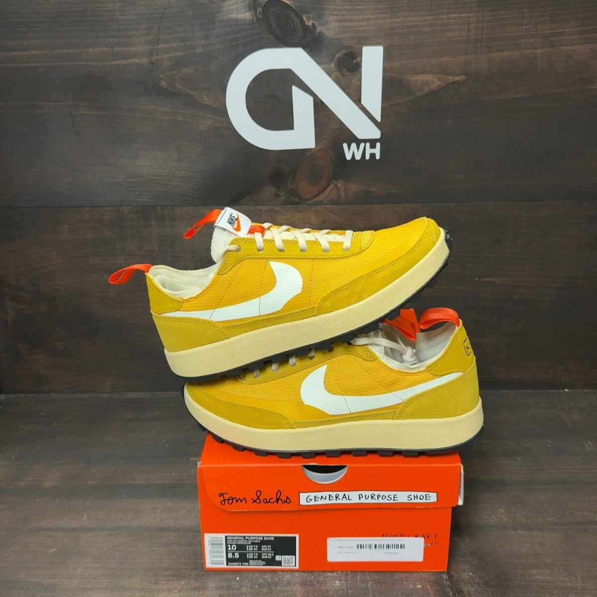 NikeCraft General Purpose Shoe Tom Sachs Archive Dark Sulfur - Image 1