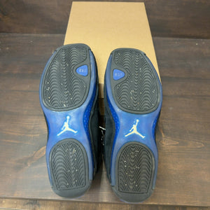 Jordan 18 Retro Black Sport Royal (2018) Size 9 (Pre-Owned) - Image 7