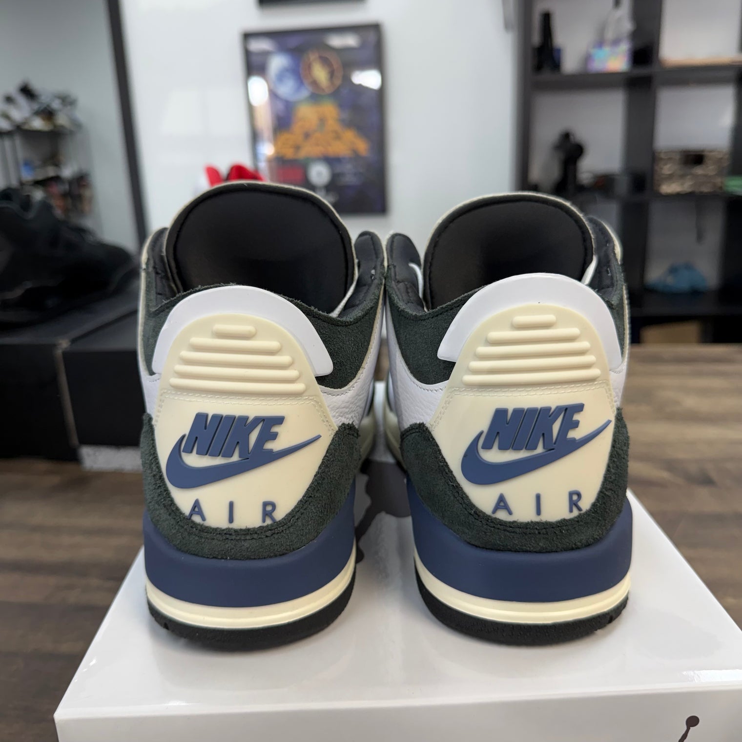 A Ma Maniere Diffused Blue Jordan 3 Retro OG SP (USED)