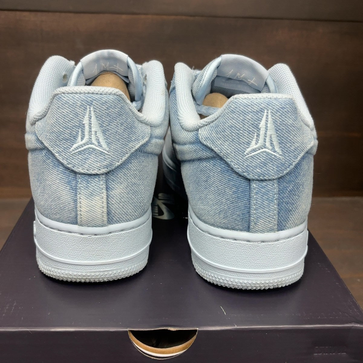 Nike Air Force 1 Low Ja Morant Denim Light Armory Blue - Image 5