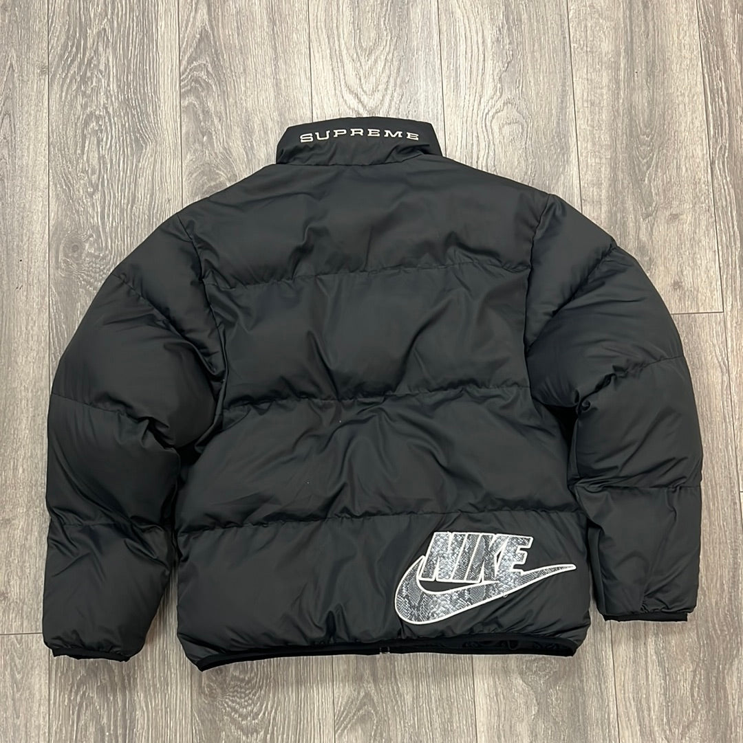 Supreme Nike Reversible Puffer Jacket Black (Used)