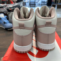 Pink Oxford Nike Dunk High (Women's) (USED)