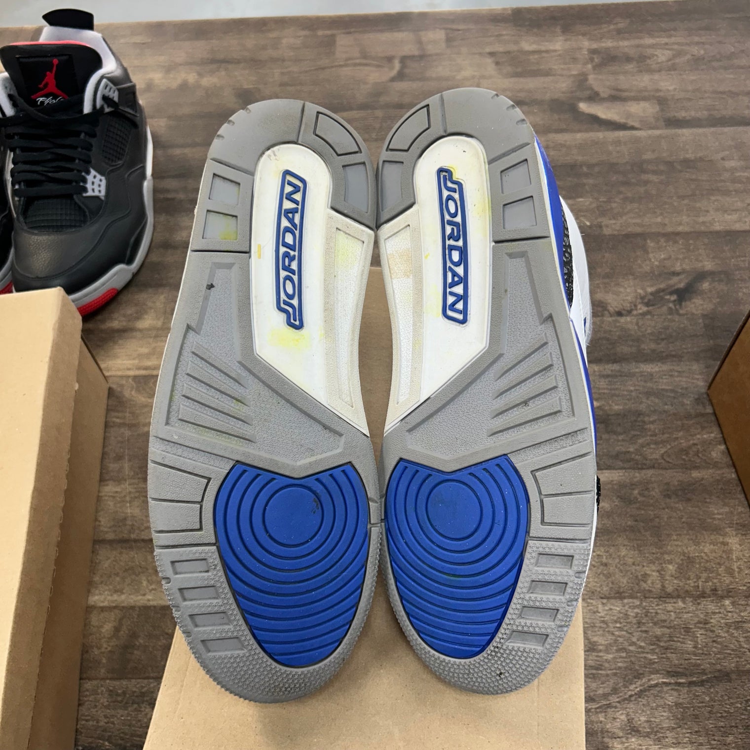 Racer Blue Jordan 3 Retro (USED, No Box)