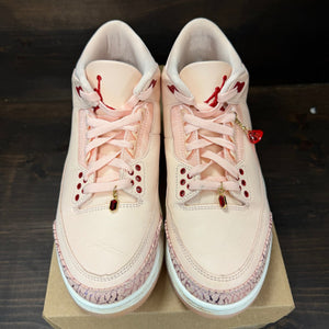 Jordan 3 Retro Valentine's Day Treat Yourself (2025) (Women's) Size 10W (Pre-Owned) - Image 3
