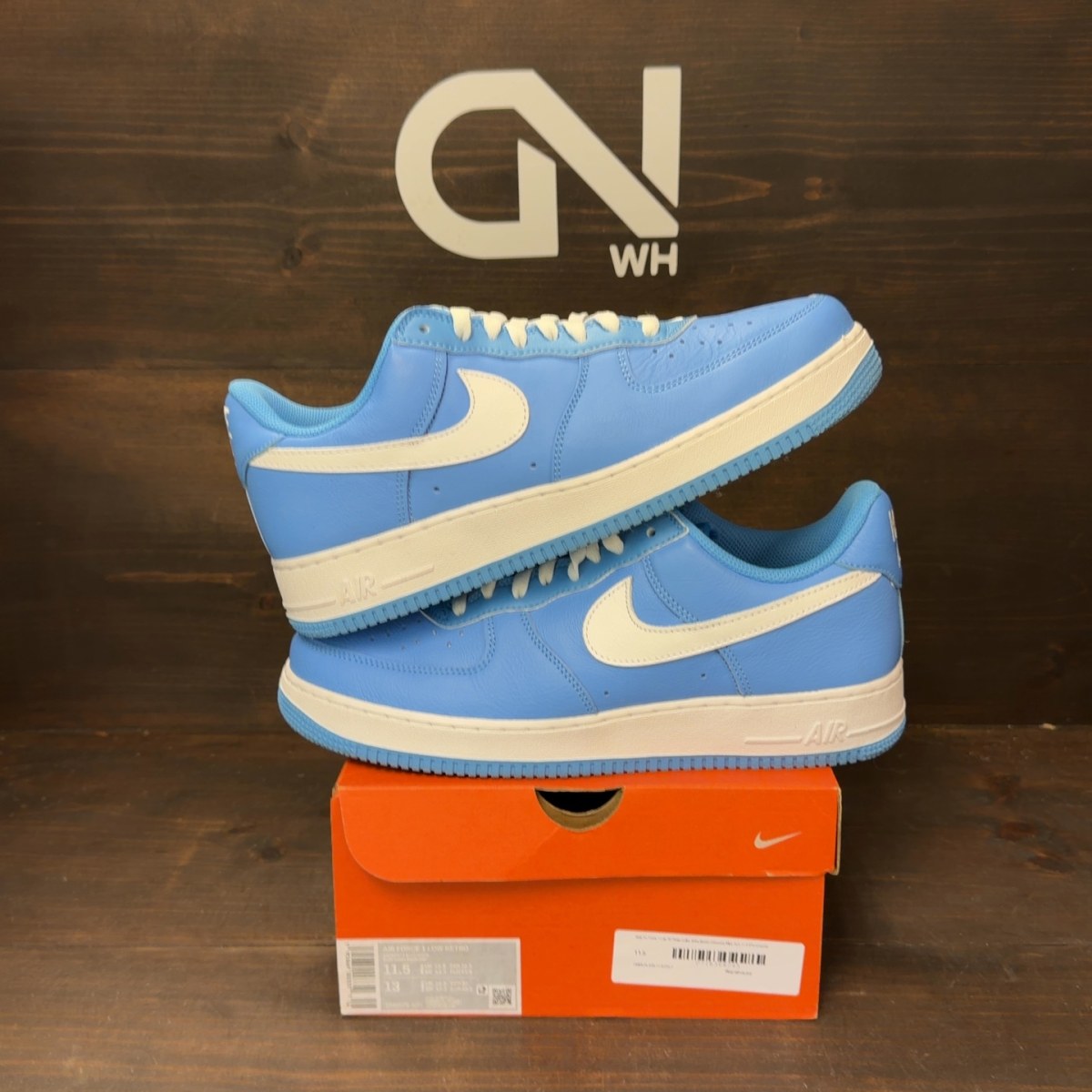 Nike Air Force 1 Low '07 Retro Color of the Month University Blue - Image 1