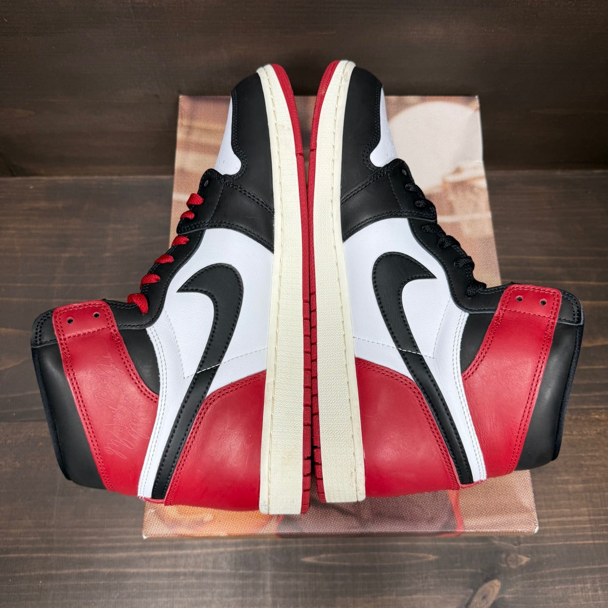 Jordan 1 Retro High OG Black Toe Reimagined - Image 4