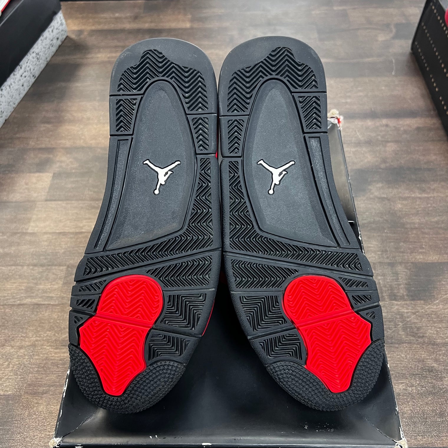 Red Thunder Jordan 4 (Lightly Worn)