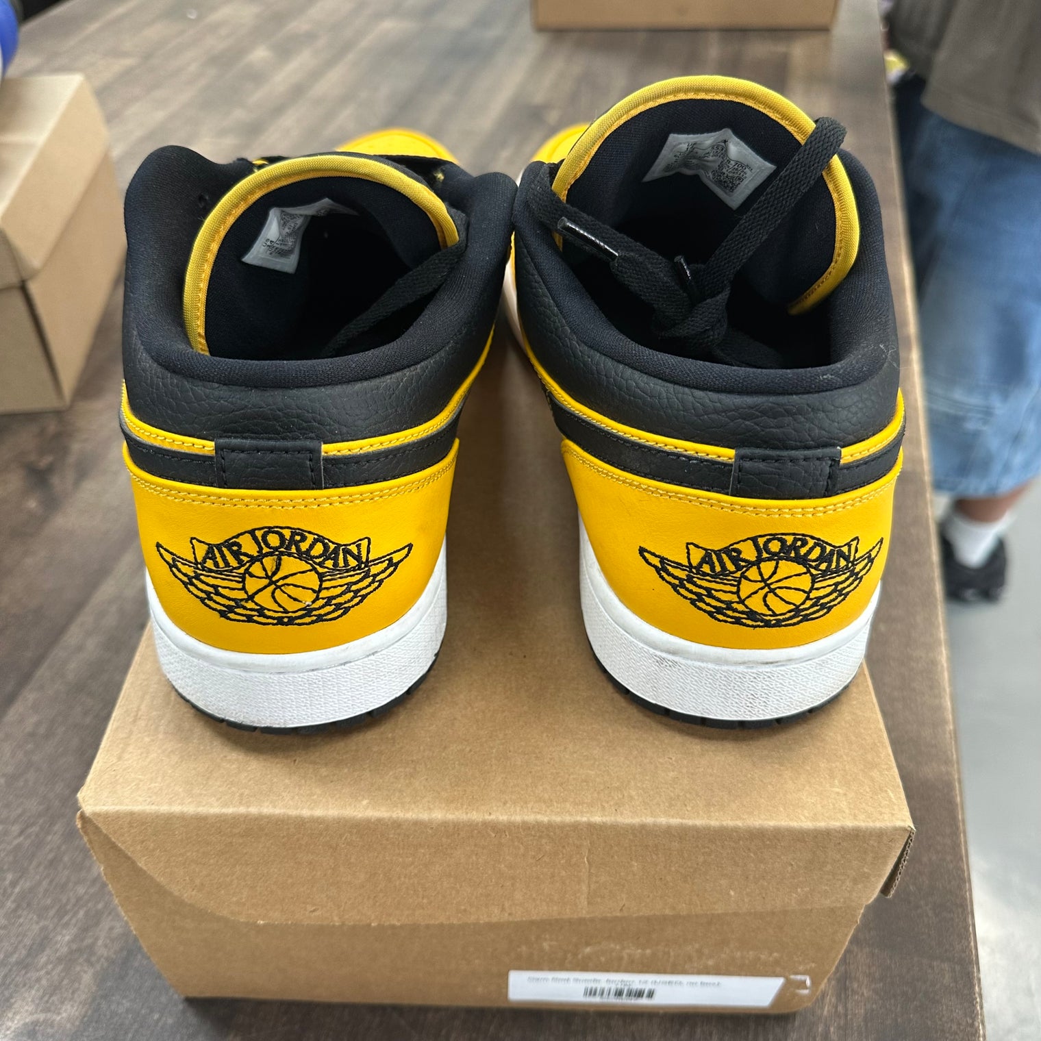 University Gold Jordan 1 Low (USED, No Box)