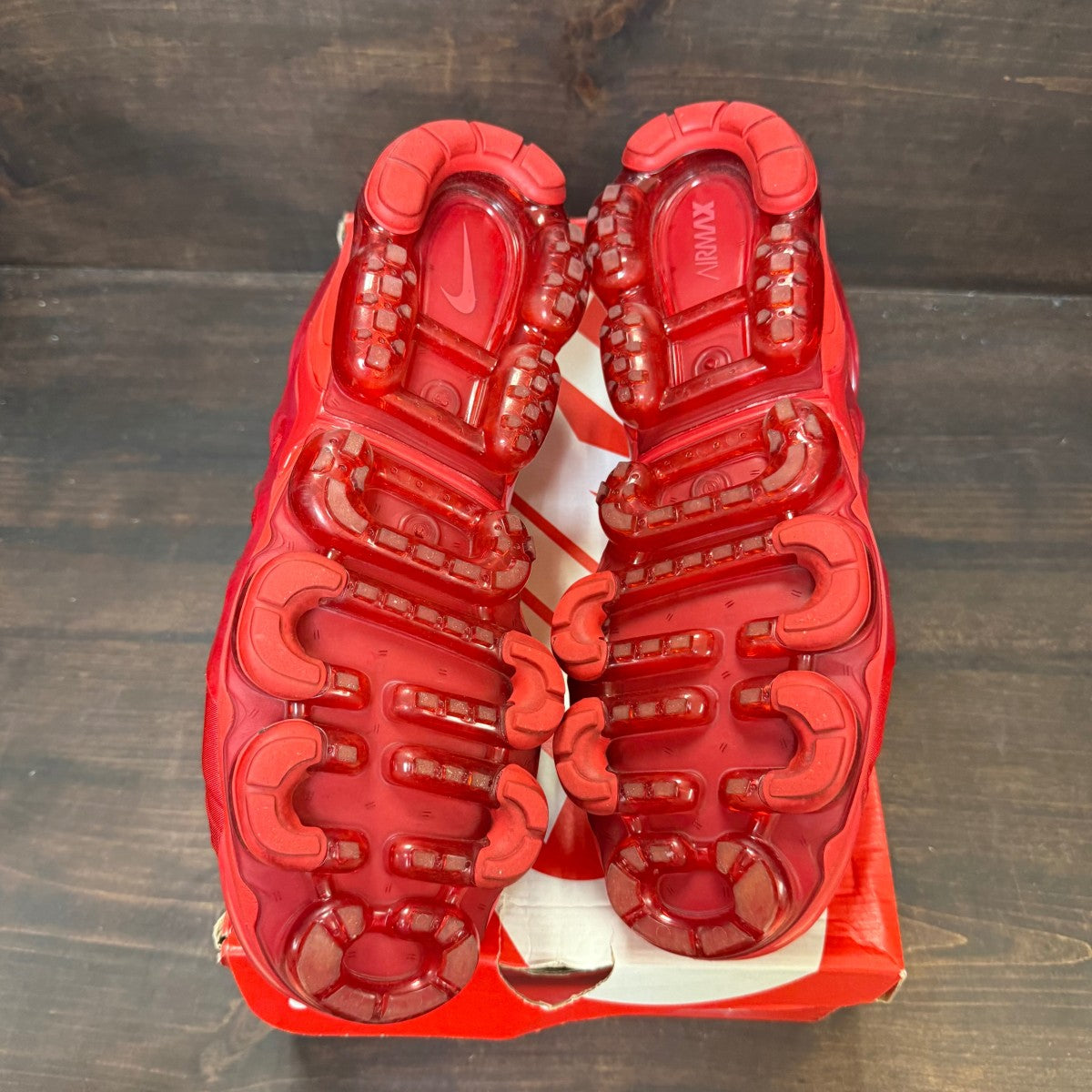 Nike Air VaporMax Plus Triple Red - Image 6