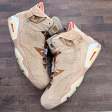 Jordan 6 Retro Travis Scott British Khaki Size 14 (Pre-Owned) - Image 1