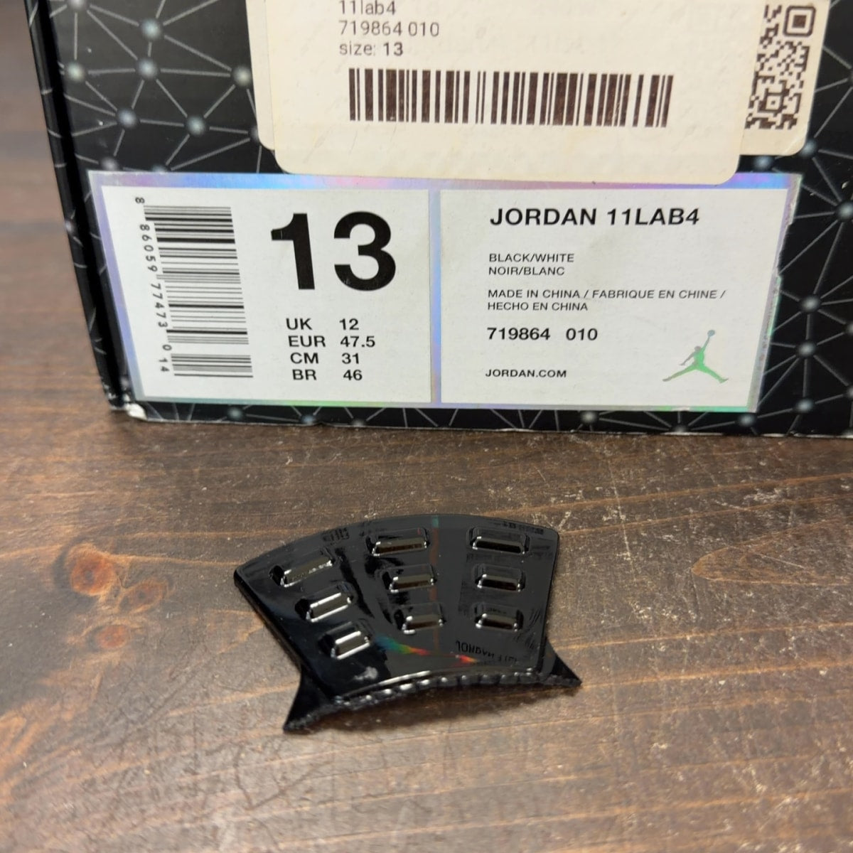 Jordan 4 Retro 11Lab4 Black - Image 7