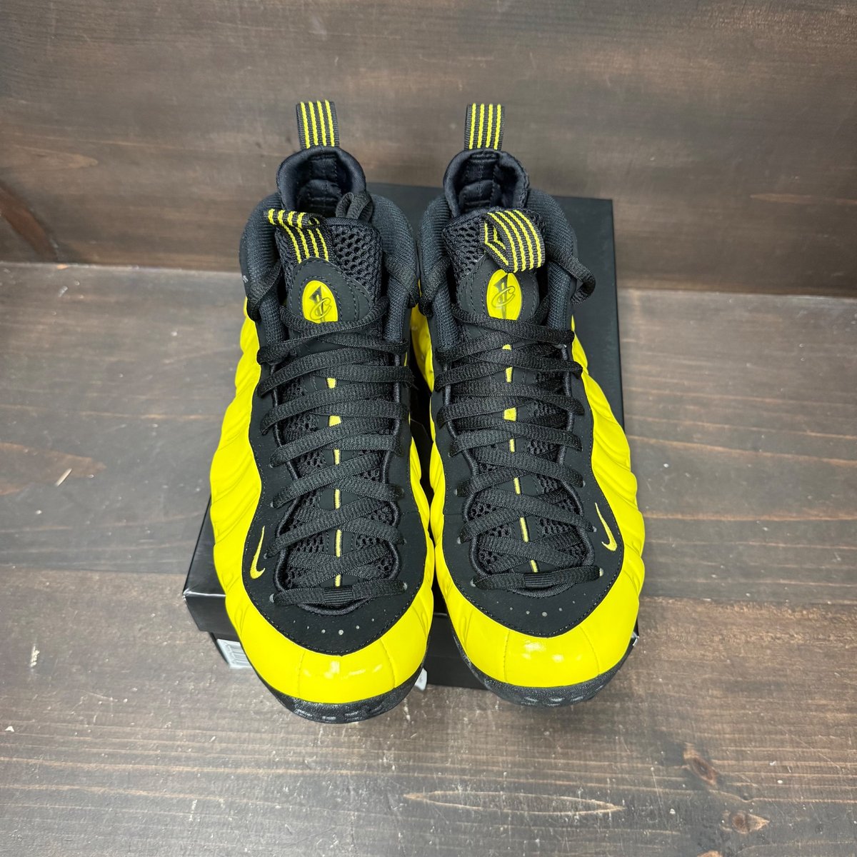 Nike Air Foamposite One Wu-Tang Optic Yellow Size 9 (Pre-Owned) - back