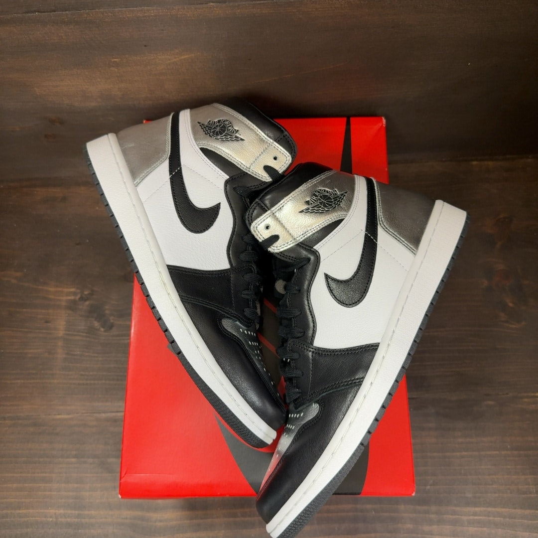 Jordan 1 Retro High Silver Toe (Women's) Size 11.5W (Pre-Owned)