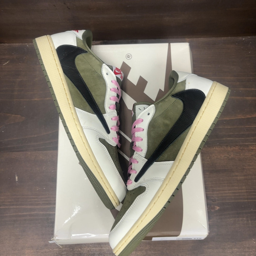 Jordan 1 Retro Low OG SP Travis Scott Medium Olive - Image 2
