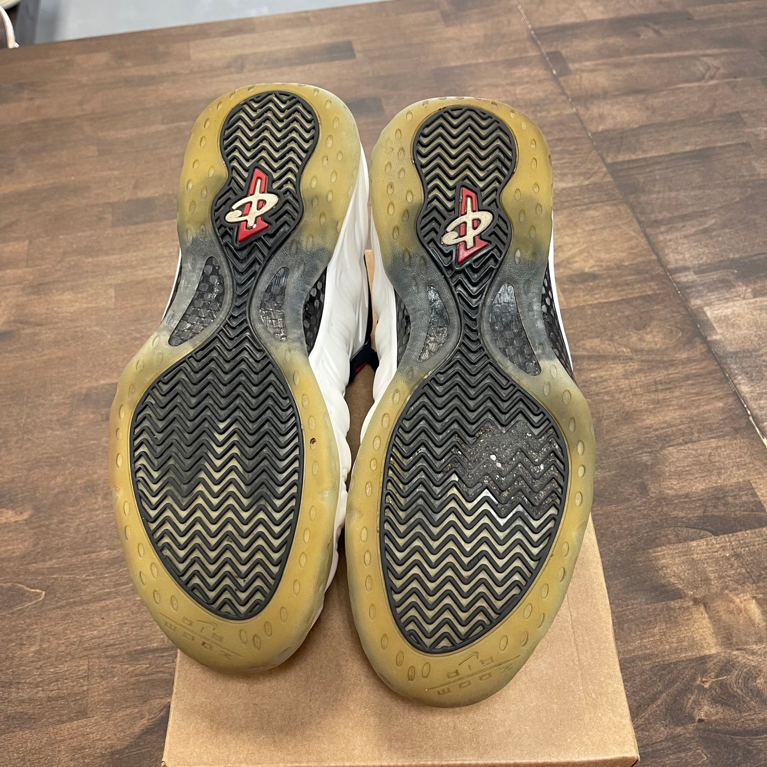 Olympic Nike Foamposite (USED,No Box)