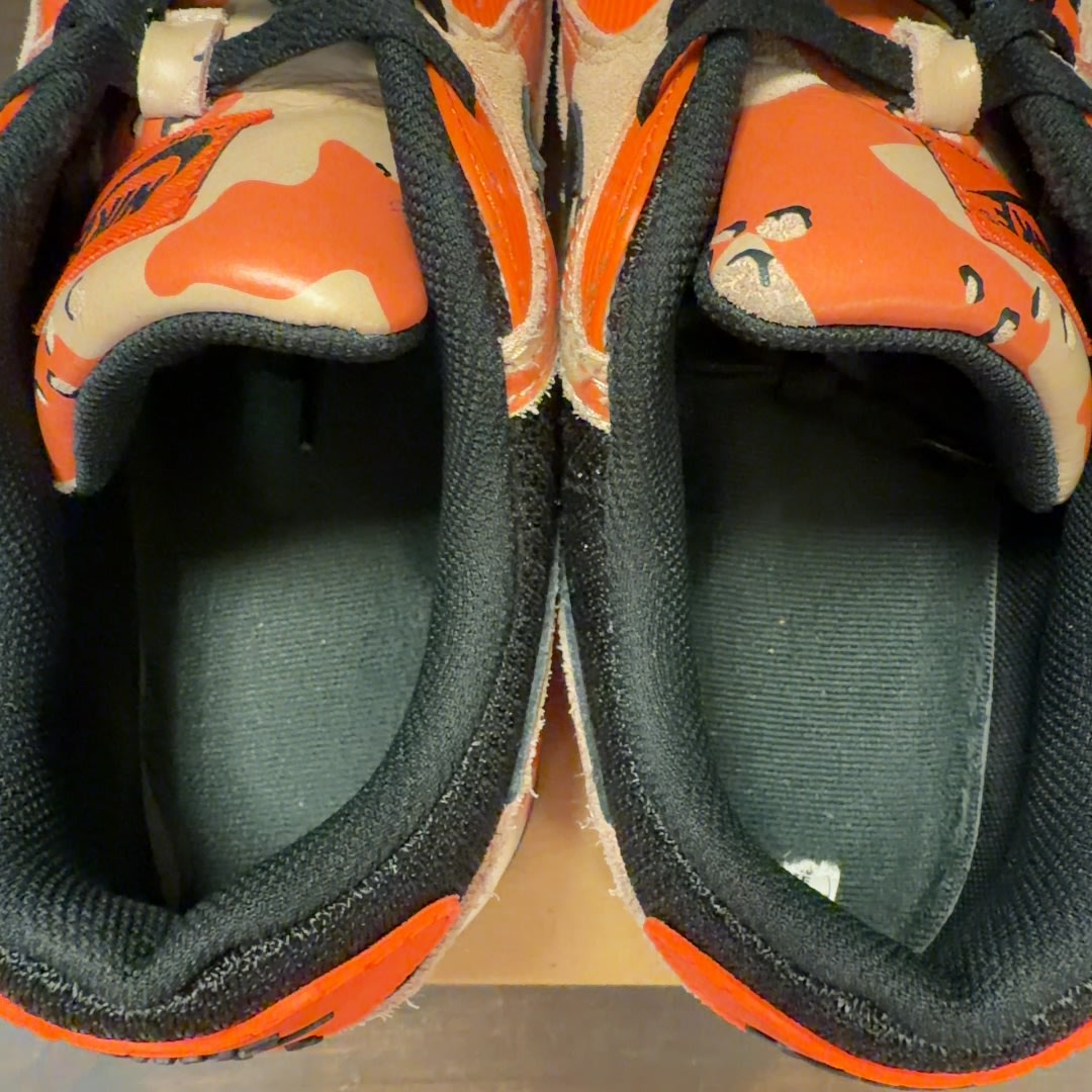 Nike Air Max 90 Premium Bio Beige Safety Orange Camo Size 13 (Pre-Owned) - Image 5