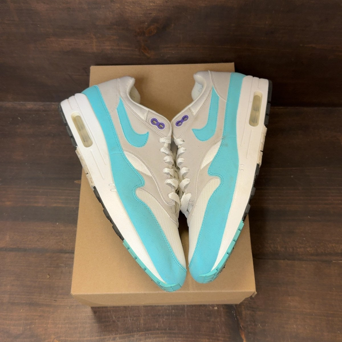 Nike Air Max 1 Anniversary Aqua Size 10 (Pre-Owned) - Image 2