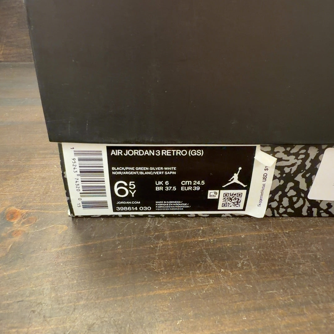 Jordan 3 Retro Pine Green (GS) - Image 7