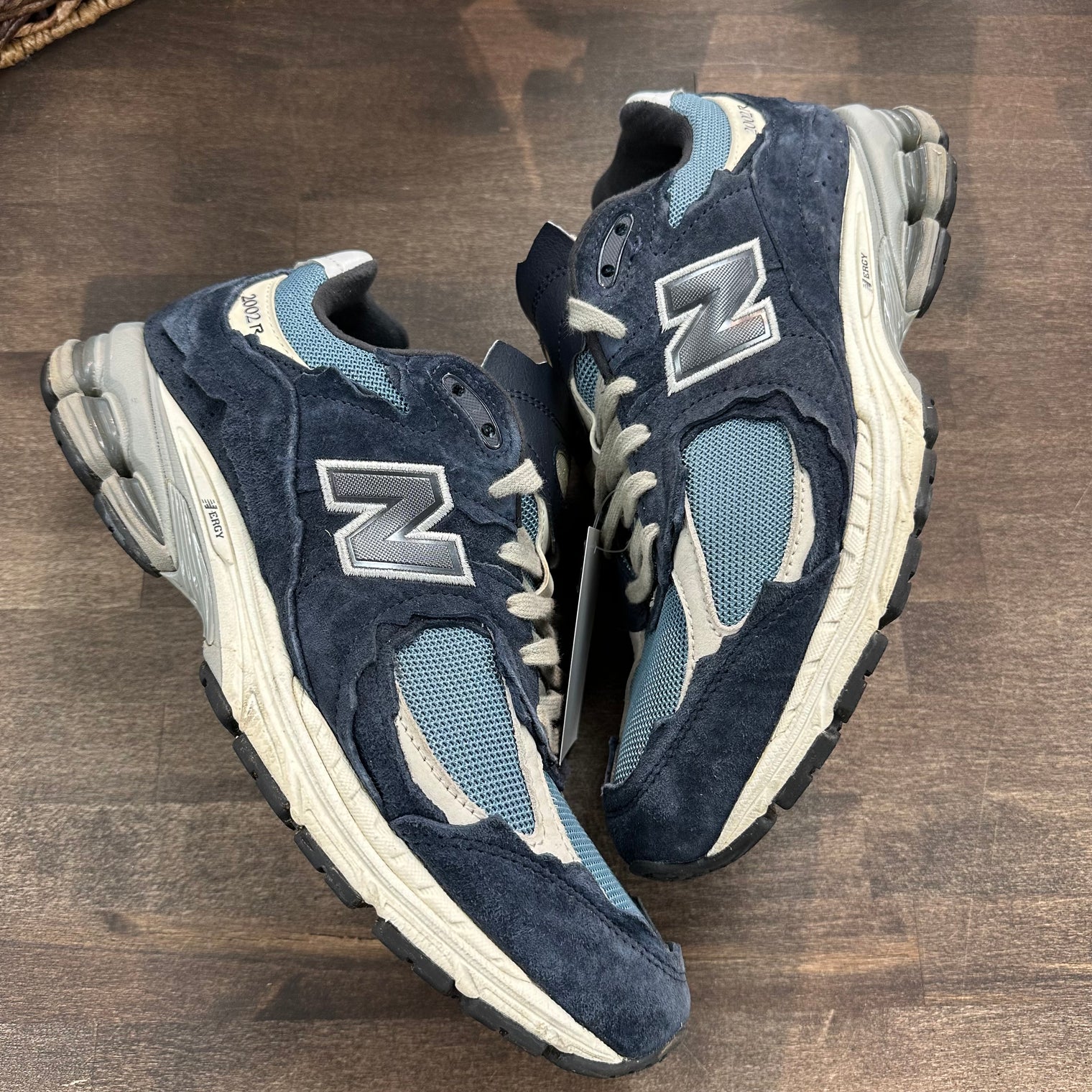 Protection Pack Dark Navy New Balance 2002R (USED, No Box)