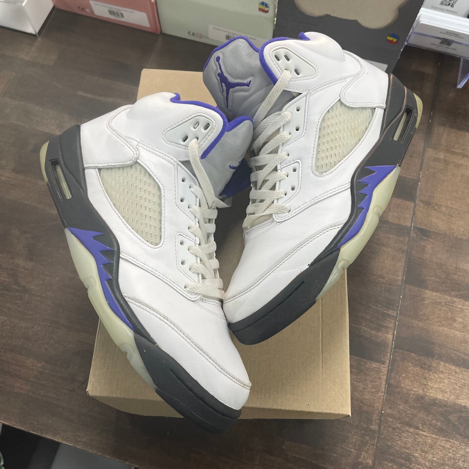 Dark Concord Jordan 5 (USED, No Box)