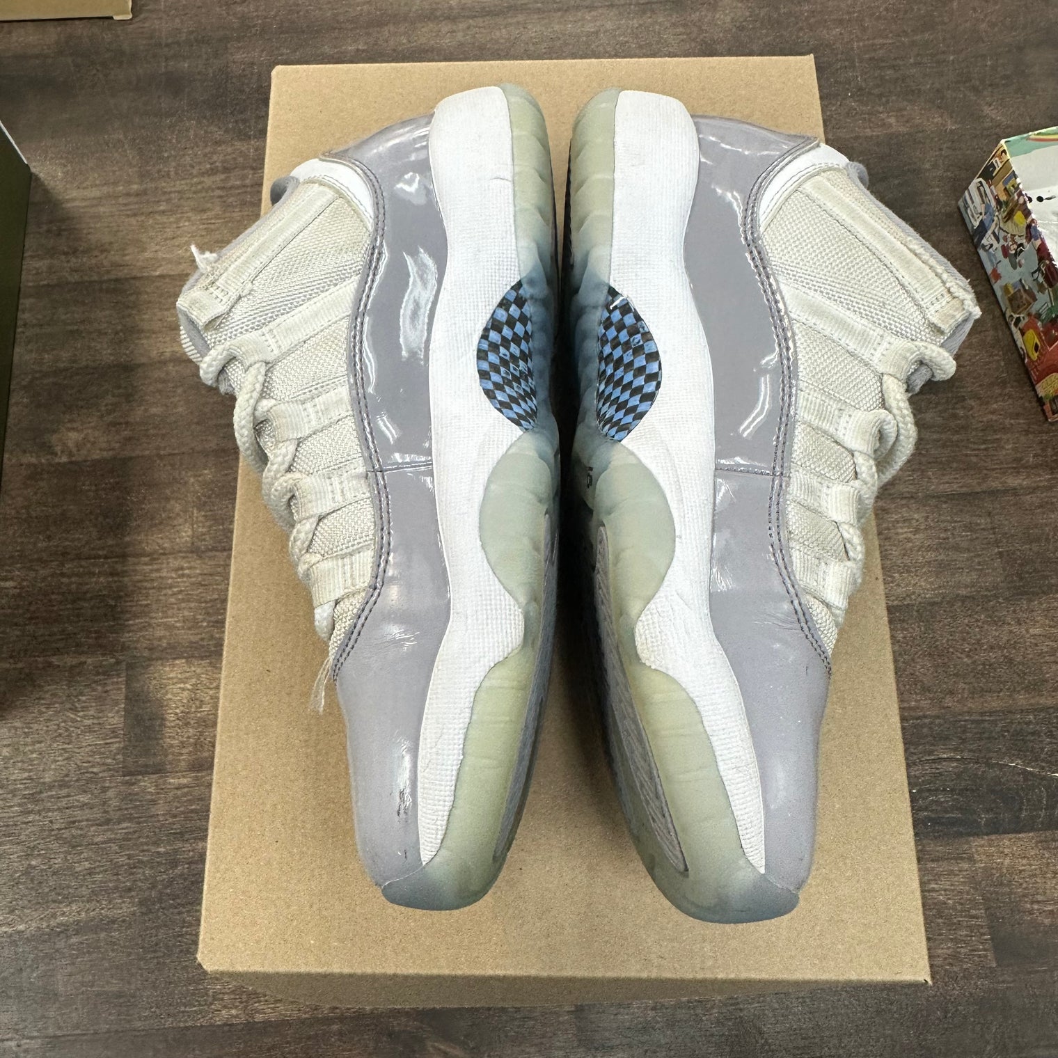 Cement Grey Jordan 11 (GS) (USED, No Box, No Insoles)