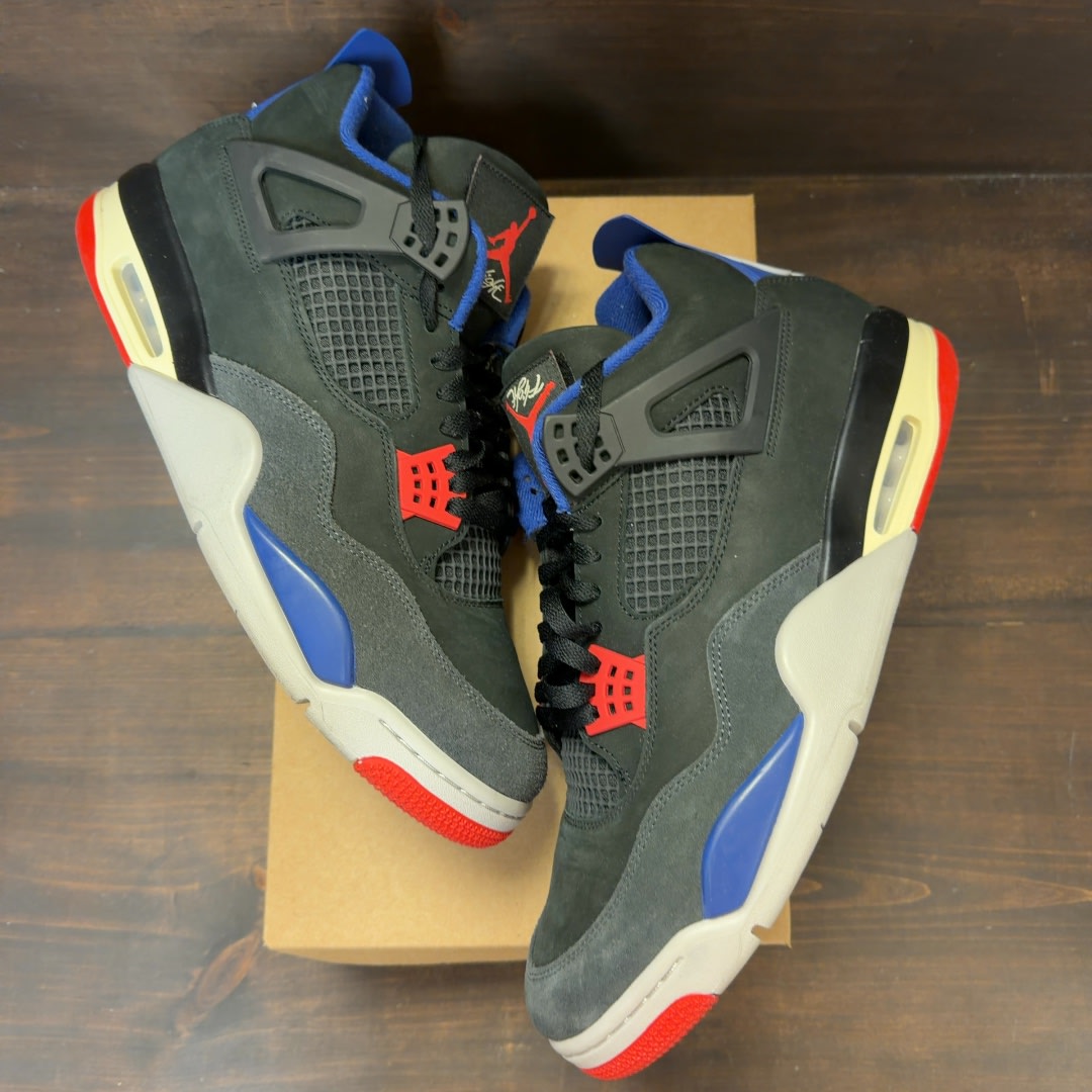 Jordan 4 Retro Rare Air (White Lettering) Size 14 (Pre-Owned) - Image 2