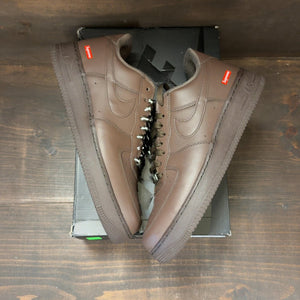Nike Air Force 1 Low Supreme Baroque Brown Size 10.5 (Pre-Owned) - back