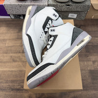 Cement Grey Jordan 3 Retro (USED,No Box)