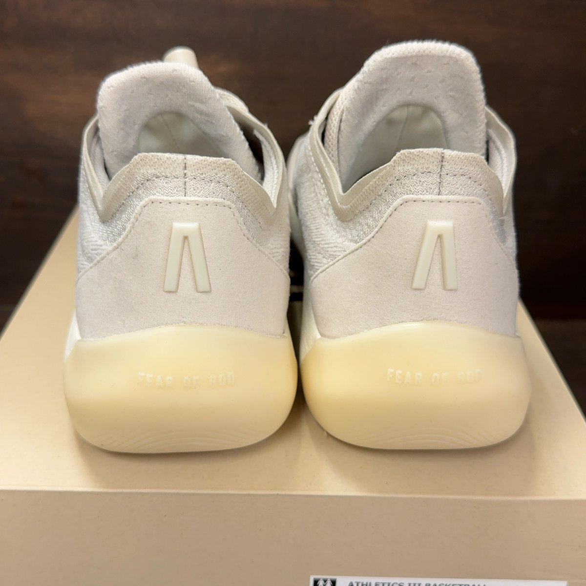 adidas Fear of God Athletics Basketball III Low Wonder Aluminum Size 10 (Pre-Owned) - aux
