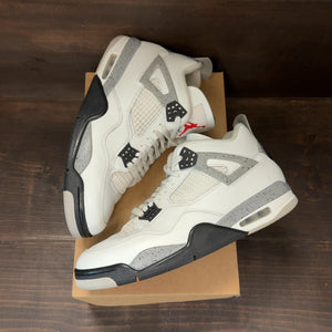 Jordan 4 Retro White Cement (2025) Size 11.5 (Pre-Owned) - Image 2