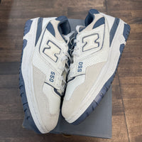 White Dusty Blue New Balance 550 (USED)
