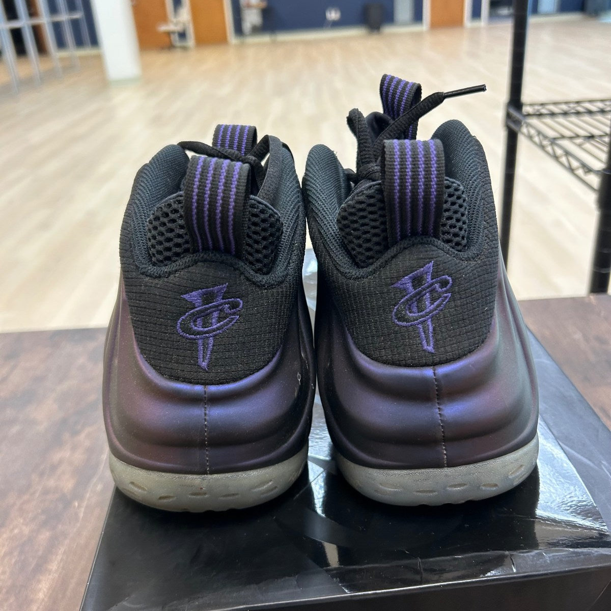 Nike Air Foamposite One Eggplant (2017) Size 13 (Pre-Owned) - Image 4
