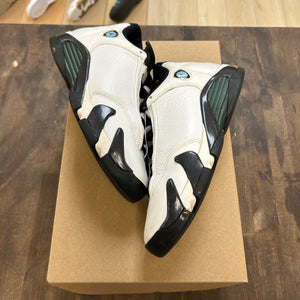 Jordan 14 Retro Oxidized Green (2016) (GS) Size 5Y (Pre-Owned) - Image 1